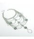 AK003 - Silver Coin Anklet