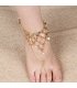 AK013 - Gold coin Anklet