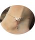 AK086 - Sweet hollow butterfly anklet