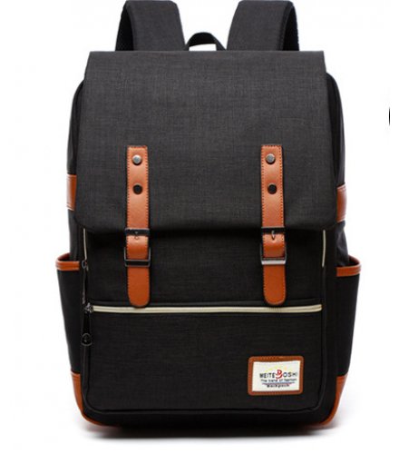 BP165 - Stylish Black Backpack Bag