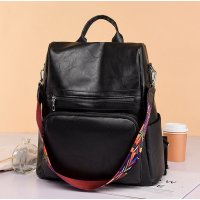 BP761 - Soft Leather Textured Backpack