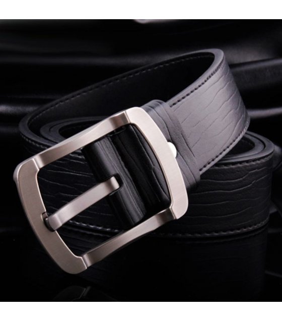 BLT149 - Simple Black Pu Leather Belt |Sri lanka