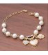B247 - Heart Simple Pearl Bracelet