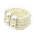 B248 - White Pearl Layer Bracelet
