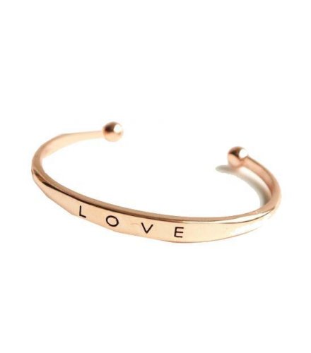 B470 - Rose Gold LOVE Bracelet