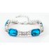 B536 - Crystal double-row diamond creative bracelet