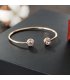 B538 - Diamond wild simple copper bracelet