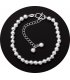 B539 - Simple geometri temperament ball bracelet