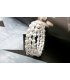 B545 - Multi-layer diamond pearl bracelet