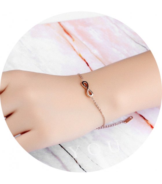 simple rose gold bracelet