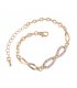 B572 - Gold Infinity Bracelet