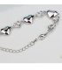B590 - Crystal Heart Bracelet