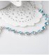B591 - Simple ladies crystal bracelet