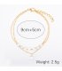 B600 - Gold Chain Bracelet