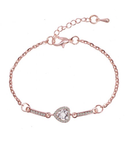B625 - Heart-shaped women's bracelet