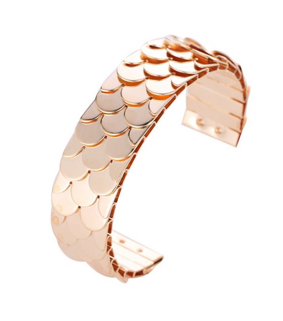 B648 - Gold Cuff Bracelet