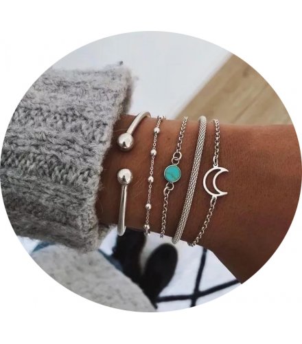 B686 - Turquoise simple bracelet