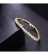 B693 - Korean pearl leaves Adjustable Bracelet