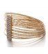 B711 - Metal texture multi-layer bracelet