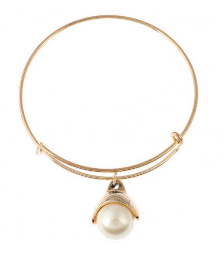B772 - Simple Pearl Bracelet