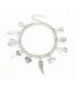 B810 - Retro Feather Chain Bracelet