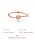 B861 - Zircon hollow butterfly bracelet