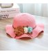 CA070 - Fold-able flower bow beach hat