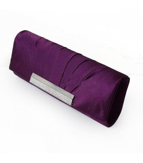 purple clutch purse