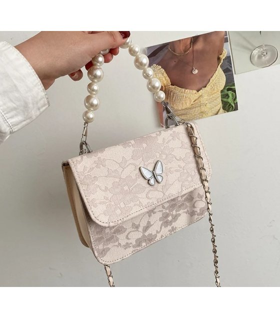 CL1091 - Fashion Pearl Square Handbag