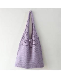CL1094 - Korean Retro hollow knitted portable shoulder bag