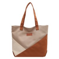 CL1104 - Fashion Two Toned Tote Bag