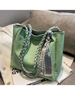 CL1112 - Embossed Green Fashion Handbag