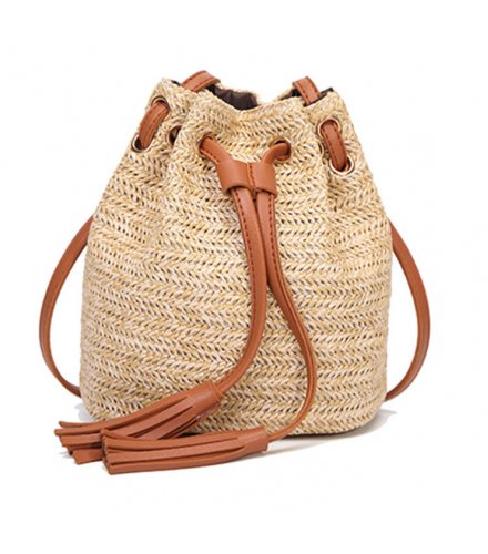 CL477 - Weaved Bucket Bag