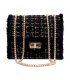 CL528 - Wool Square Fashion Clutch Bag