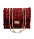 CL529 - Wool Square Fashion Clutch Bag