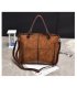 CL578 - Stylish double pocket single shoulder handbag
