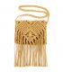 CL622 - Cotton rope tassels hand-woven bag