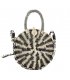 CL623 - Round straw woven bag
