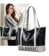 CL766 - Soft Leather Tote Bag