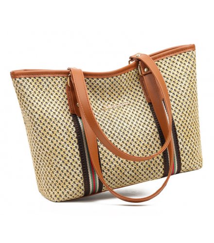 CL774 - Rope braided tote bag