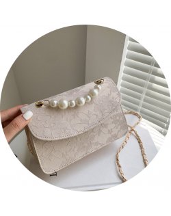 CL795 - Fashion Pearl Square Handbag