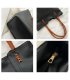 CL1074 - Trendy Simple Large Shoulder Bag