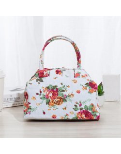 CL989 - Korean Canvas Floral Bag