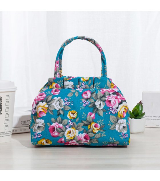 CL992 - Korean Canvas Floral Bag