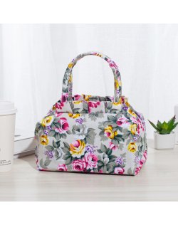 CL994 - Korean Canvas Floral Bag