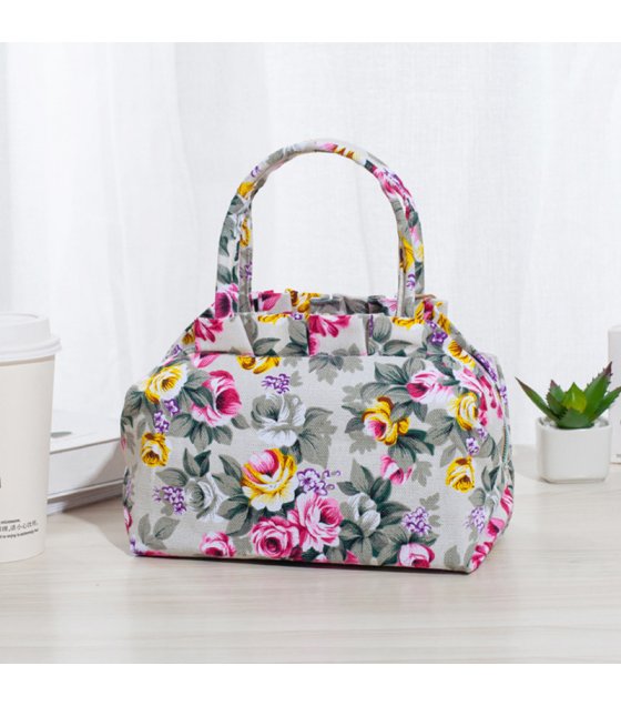 CL994 - Korean Canvas Floral Bag