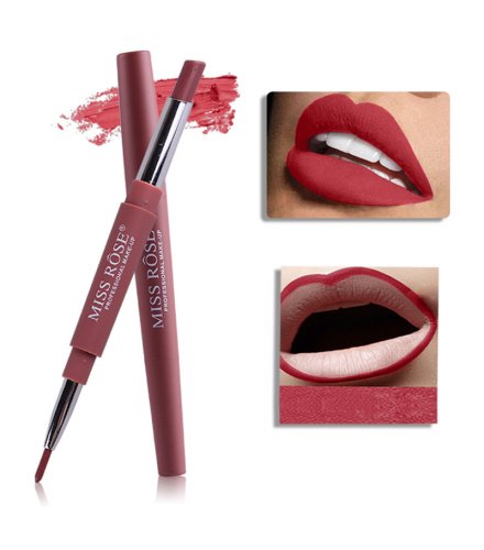 MA288 - MISS ROSE Long Lasting Matte lipstick Lip liner Pencil