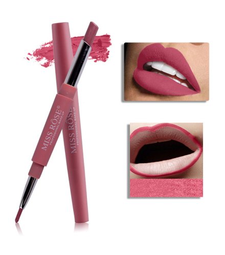 MA290 - MISS ROSE Long Lasting Matte lipstick Lip liner Pencil