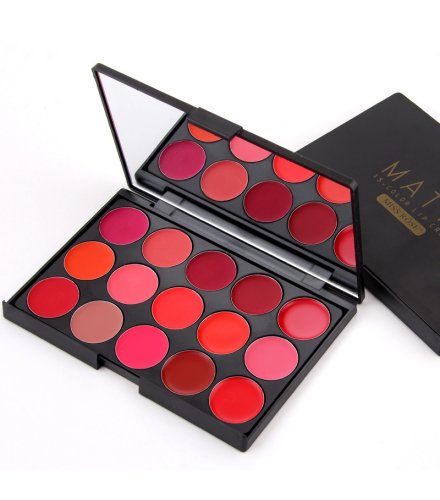 MA388 - 15 Colors Matte Lipstick Palette