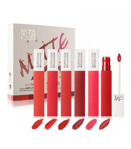 MA462 - Menow super stay matte liquid lipstick Set